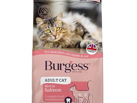 20% OFF BUNDLE DEAL: Burgess Scottish Salmon Adult Dry Cat Food Fashion