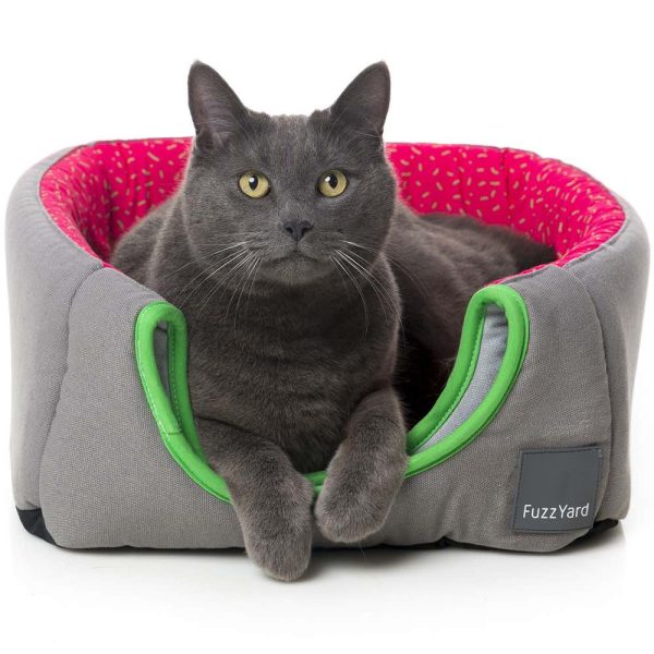 FuzzYard Cubby Cat Bed (Juicy) Fashion