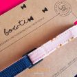 Bowtix Handmade Dog Collar With Removable Bowtie - Cross Cross Fashion