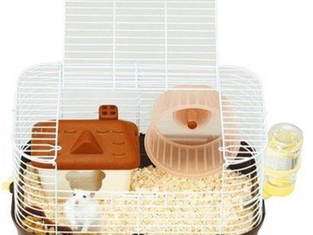 GEX Hamster Cage (Chocolate) For Cheap