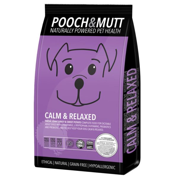 Pooch & Mutt Calm & Relaxed Grain Free Dry Dog Food 2kg For Cheap