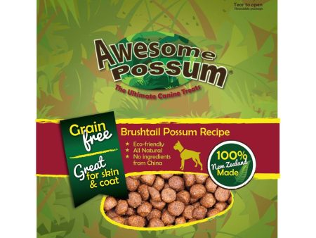 Awesome Possum Brushtail Possum Grain Free Dog Treats 8oz Hot on Sale