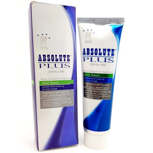 Absolute Plus Dental Toothpaste For Cats & Dogs (Mint Flavour) 100g Discount