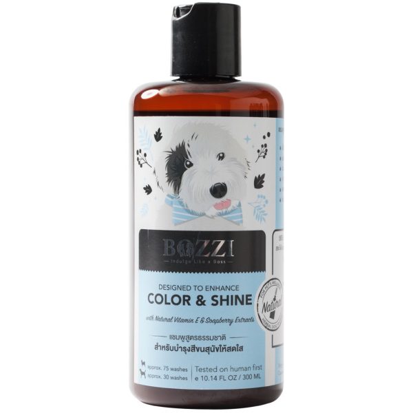 Bozzi Odor & Fleas Control Color & Shine Dog Shampoo 300ml Online now